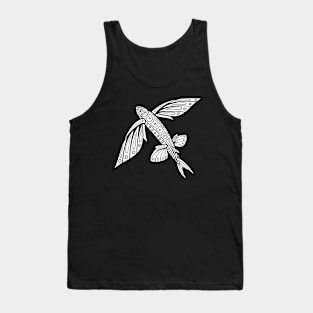 Native Inspired Flying Fish Tank Top
